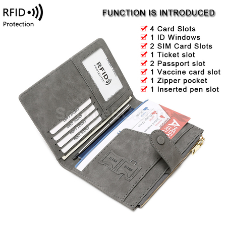 禮品訂造RFID防盜護照套紀念品