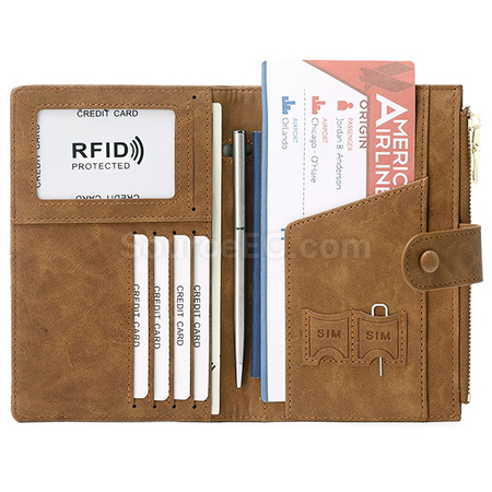 禮品訂造RFID防盜護照套紀念品