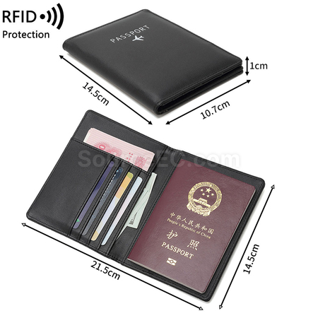 禮品訂造RFID防盜護照包紀念品