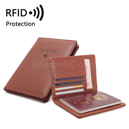 禮品訂造RFID防盜護照包紀念品