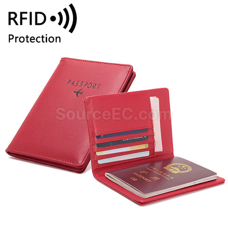 禮品訂造RFID防盜護照包紀念品