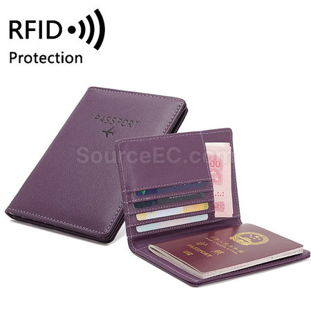 禮品訂造RFID防盜護照包紀念品