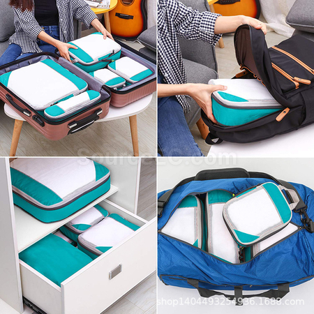 禮品訂造多用途旅行收納袋6件套紀念品