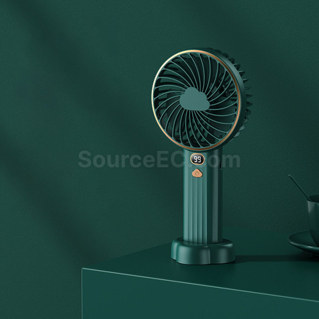 禮品訂造智能數顯便攜風扇紀念品
