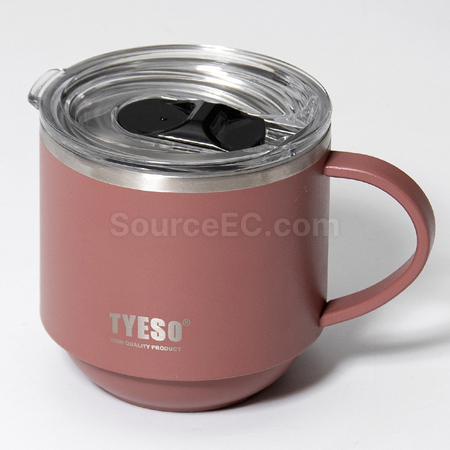 禮品訂造簡約辦公帶手柄水杯紀念品