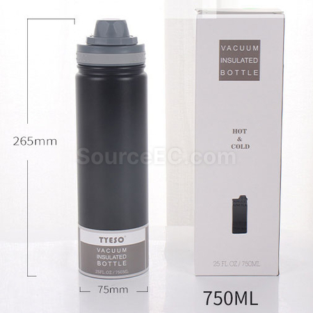 禮品訂造750ML戶外運動水壺紀念品