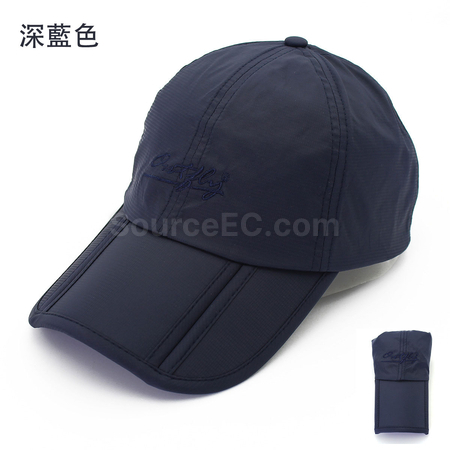 禮品訂造可折疊透氣速乾防曬棒球帽紀念品
