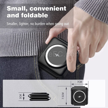 禮品訂造三合一磁吸無線充電器紀念品