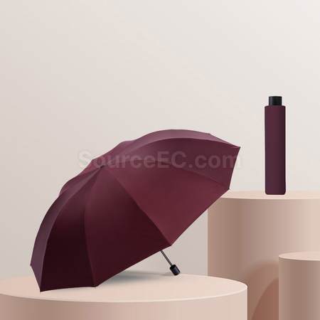 禮品訂造10骨加固抗風摺疊傘紀念品