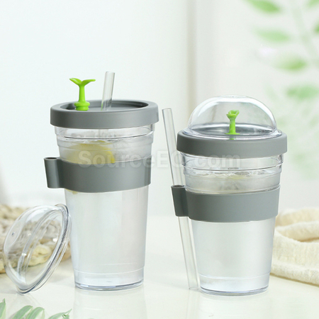 禮品訂造小樹苗吸管杯紀念品