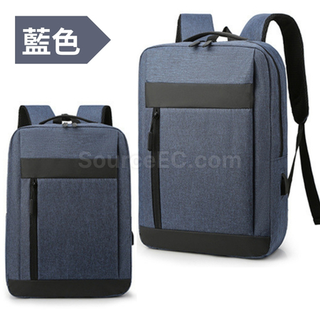 禮品訂造USB充電時尚後背包紀念品