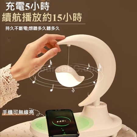 禮品訂造多功能七彩月亮燈紀念品