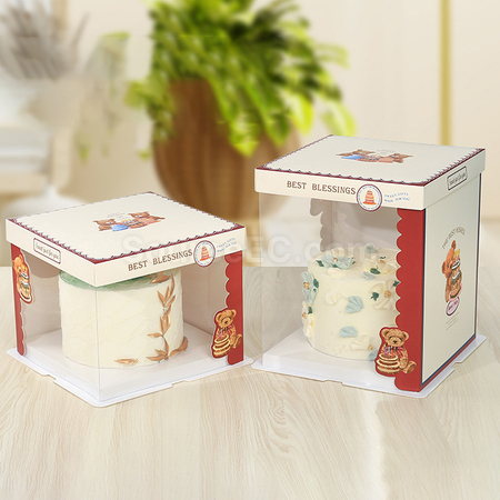 禮品訂造方形半透明包裝盒紀念品