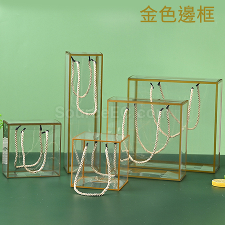 禮品訂造透明手提禮品盒紀念品