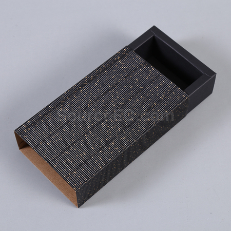 禮品訂造灑金抽屜式禮品盒紀念品