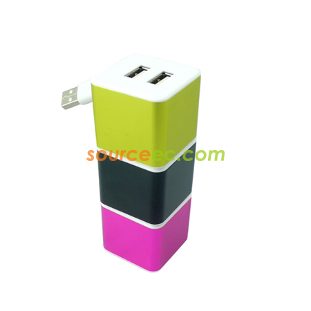 禮品訂造立方亮彩USB分享器紀念品