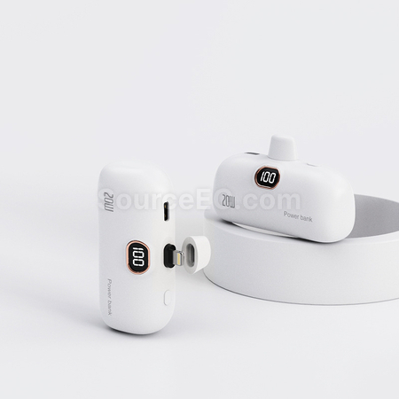 禮品訂造無線膠囊充電寶紀念品