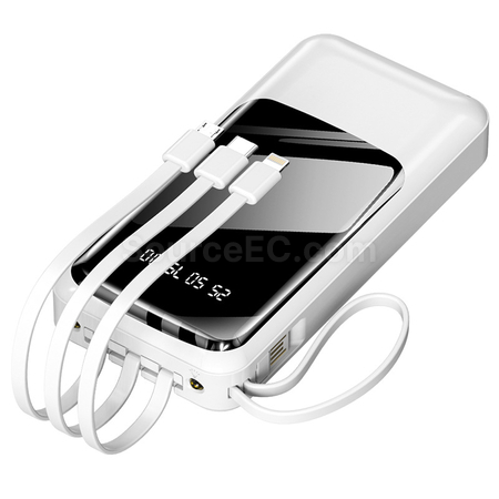 禮品訂造自帶線移動電源紀念品