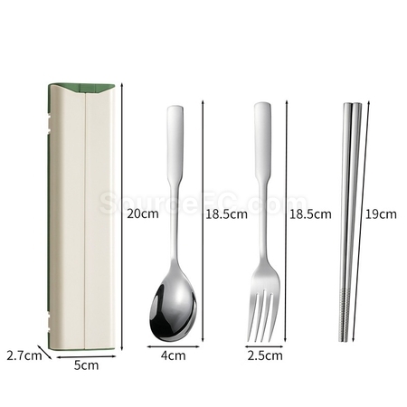 禮品訂造不銹鋼自備餐具套裝紀念品
