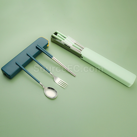 禮品訂造不銹鋼自備餐具套裝紀念品