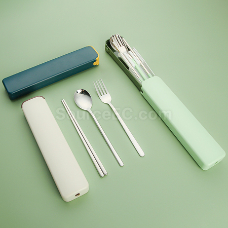 禮品訂造不銹鋼自備餐具套裝紀念品