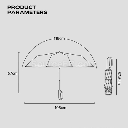 禮品訂造三摺反向自動雨傘紀念品