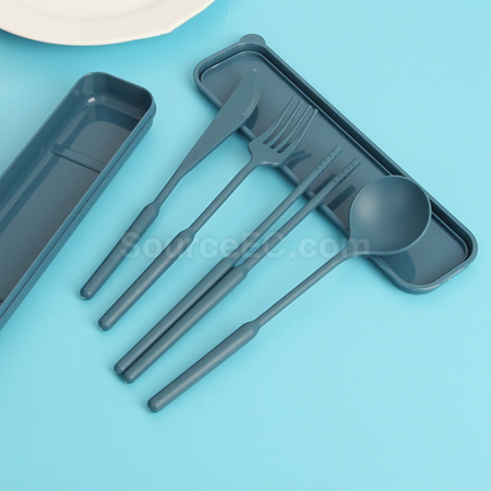 禮品訂造麥稈自備餐具套裝紀念品