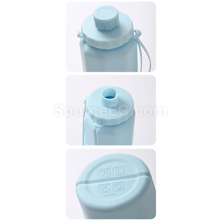 禮品訂造矽膠折疊水樽紀念品
