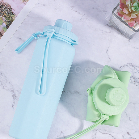 禮品訂造矽膠折疊水樽紀念品