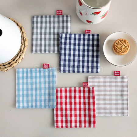 禮品訂造棉布雙層隔熱杯墊紀念品