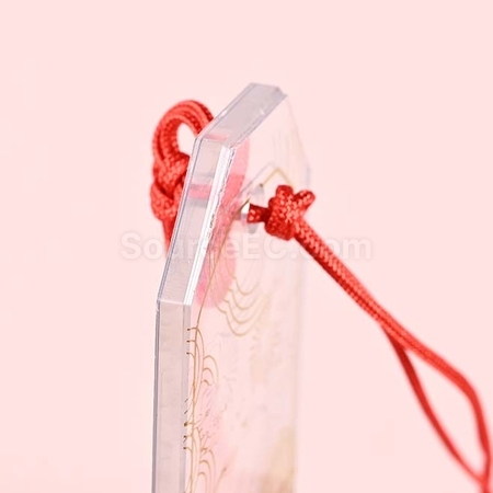 禮品訂造燙印鐳射亞克力禦守紀念品