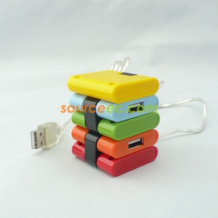 禮品訂造變形折疊式USB分享器紀念品