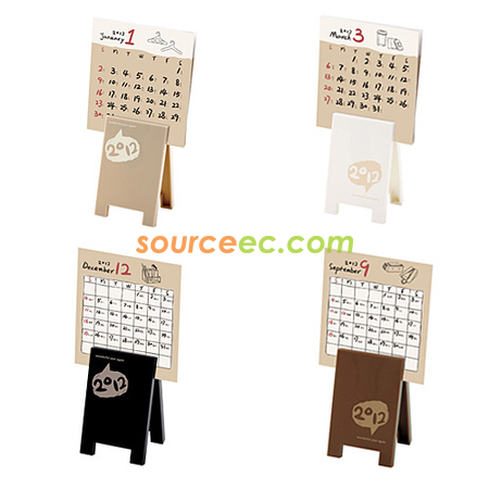 禮品訂造簡約創意臺曆紀念品