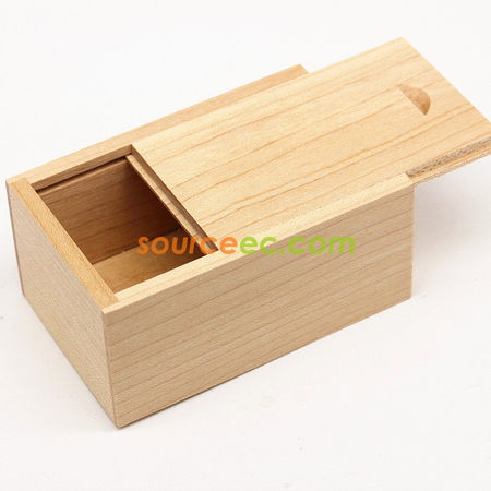 禮品訂造環保木質USB手指碟盒紀念品