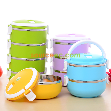 禮品訂造雙層保溫飯盒紀念品