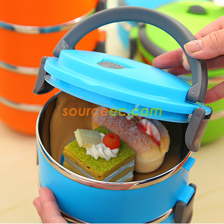 禮品訂造雙層保溫飯盒紀念品