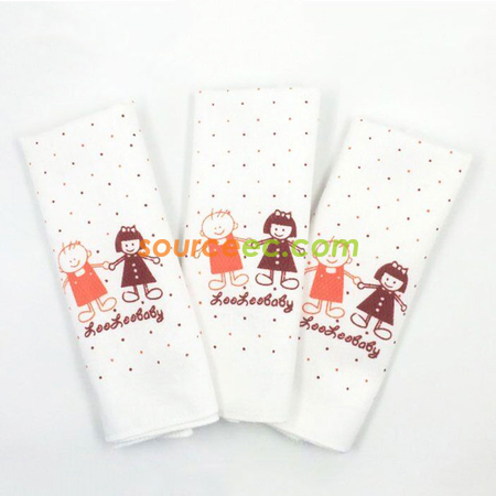 禮品訂造嬰兒吸汗紗巾紀念品