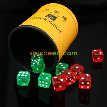 禮品訂造皮革骰盅紀念品紀念品