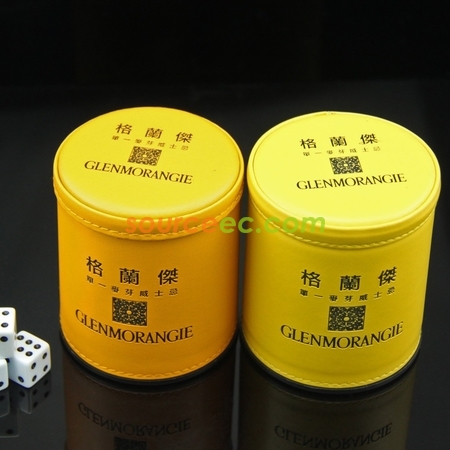 禮品訂造皮革骰盅紀念品紀念品