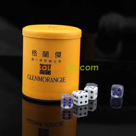 禮品訂造皮革骰盅紀念品紀念品