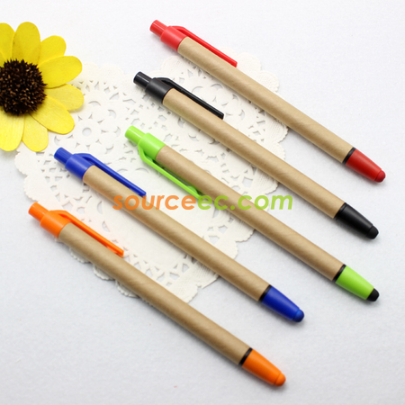 禮品訂造觸屏環保筆紀念品