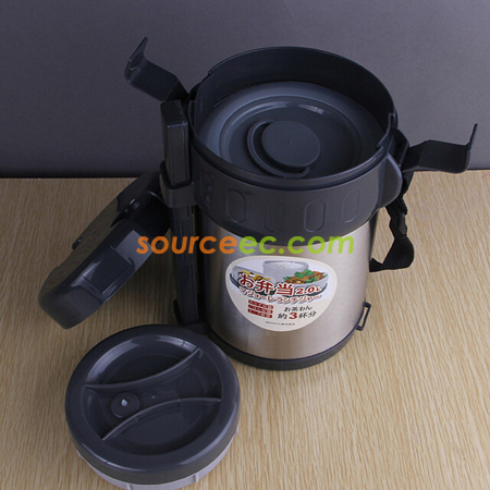 禮品訂造2L不銹鋼保溫飯盒紀念品