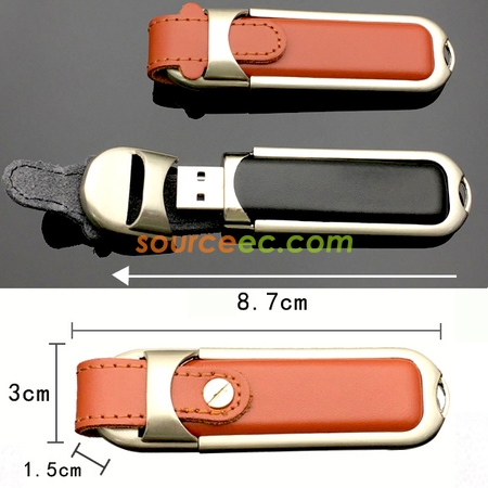 禮品訂造USB手指皮質禮品紀念品
