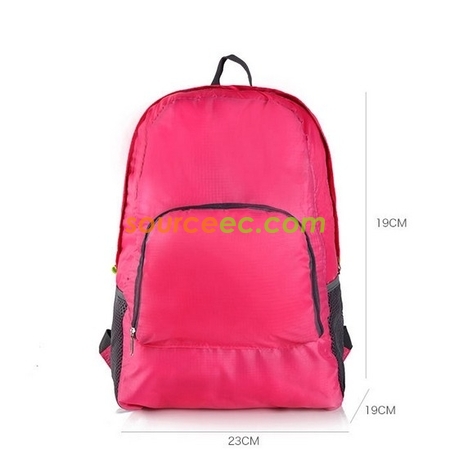 禮品訂造戶外折疊背囊紀念品