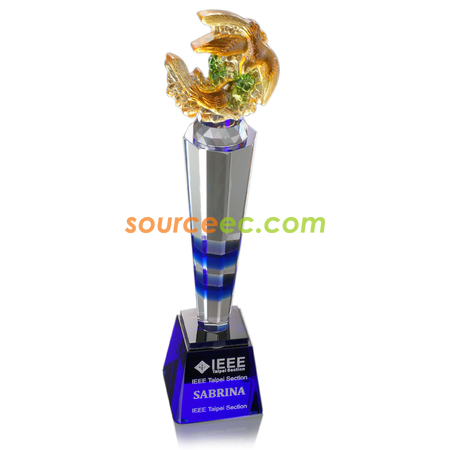 禮品訂造琉璃水晶座紀念品