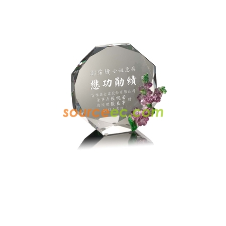 禮品訂造琉璃水晶座紀念品