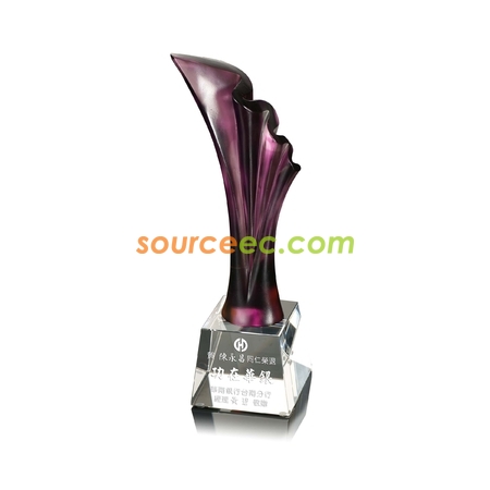 禮品訂造琉璃水晶座紀念品