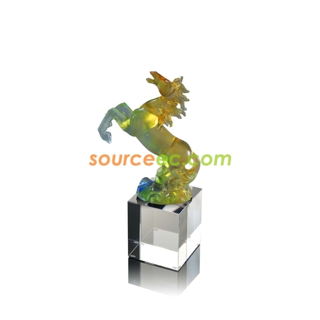 禮品訂造琉璃水晶座紀念品