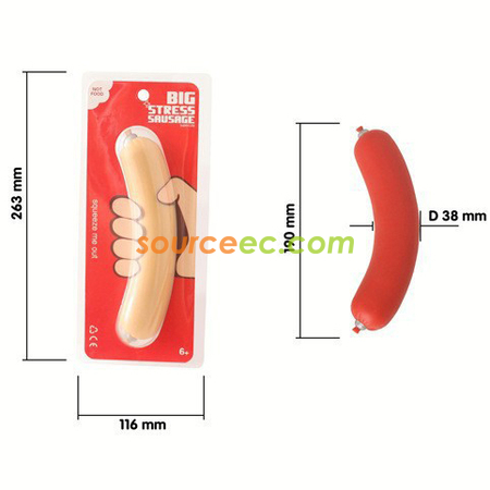 禮品訂造減壓香腸紀念品