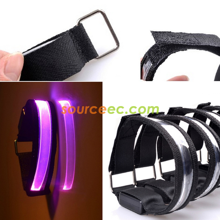 禮品訂造跑步LED發光臂帶紀念品
